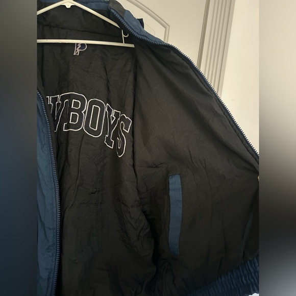 Dallas Cowboys NFL Vintage 90s Pro Player Reversible Jacket L - Picture 11 of 15